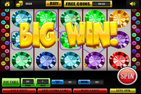 Amazing Gold Diggers Hit it Big & Win Diamond Rich-es Casino Slots Machine Games Free screenshot 2