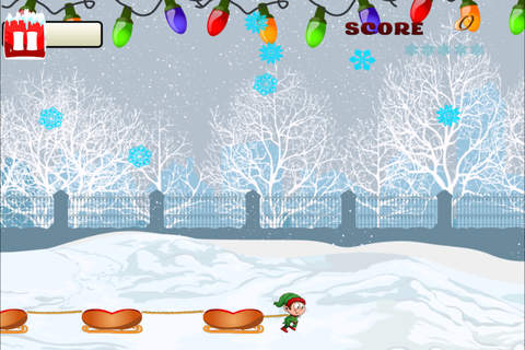 Running Santa With Gifts - A Christmas Adventure With New Festive Presents 3D FREE by Golden Goose Production screenshot 4