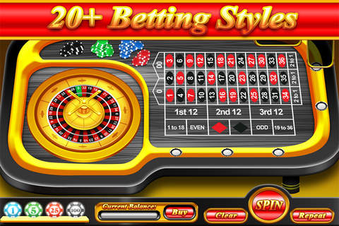Roulette Deluxe Edition screenshot 4