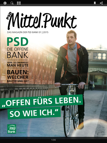 【免費娛樂App】PSD Mittel.Punkt Magazin-APP點子