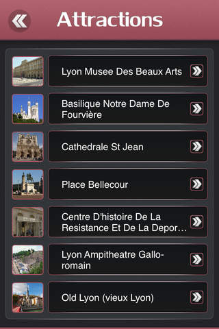 Lyon Offline Travel Guide screenshot 3