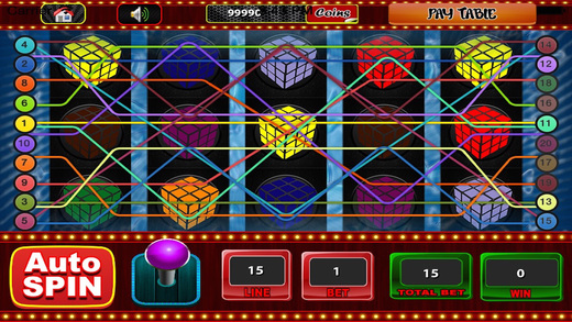 【免費遊戲App】Rubix's Cube Slot Mania!-APP點子