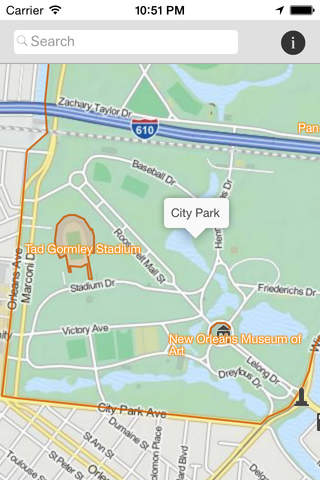 New Orleans Tourist Map screenshot 3