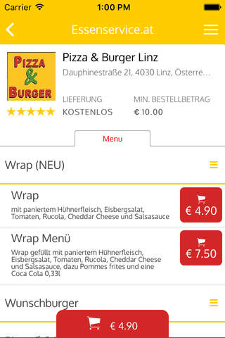 Essen Service - Essen Bestellen Online Lieferservice screenshot 4
