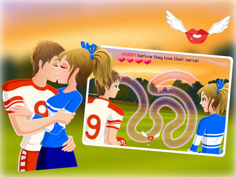 免費下載遊戲APP|Highschool Sweethearts Kissing app開箱文|APP開箱王