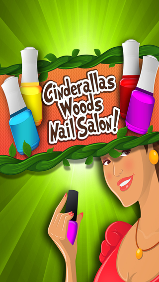 Cinderella's Woods Nail Salon - Beauty Make-Over Design Fashion Manicure Dress-Up Free Maker Games f