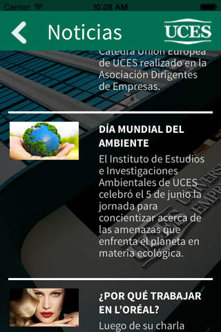 UCES Mobile screenshot 3