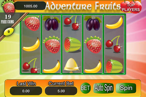 777 Adventure Casino Fruits screenshot 2