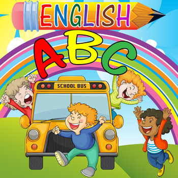 Preschooler Kids First English ABC Alphabets spellings & Sounds Flash Cards Book LOGO-APP點子