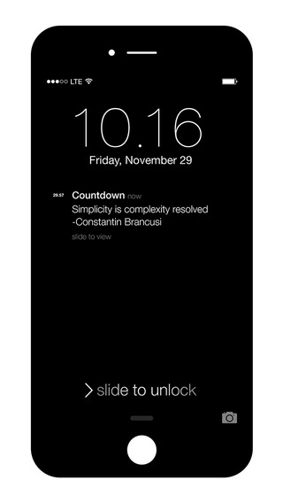 【免費工具App】Liten Countdown - Minimal Countdown Timer or Countdown Clock-APP點子