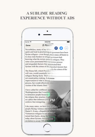 S Reader - A Simple Reader for Complex Reading screenshot 3