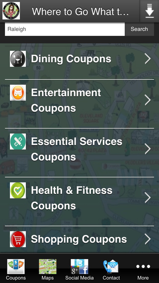 【免費商業App】Where to Go What to Do Coupons-APP點子