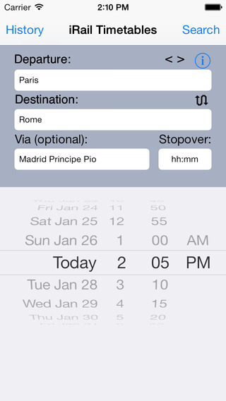 【免費旅遊App】iRail European Rail Timetables-APP點子