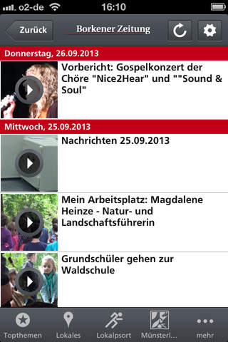 Borkener Zeitung screenshot 4