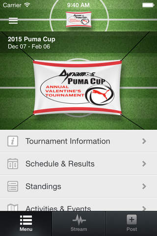 Puma Cup screenshot 2