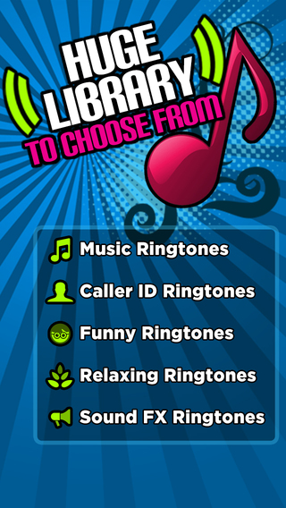 【免費娛樂App】1500 Free Ringtones! - Music, Sound Effects, Funny alerts and caller ID tones-APP點子