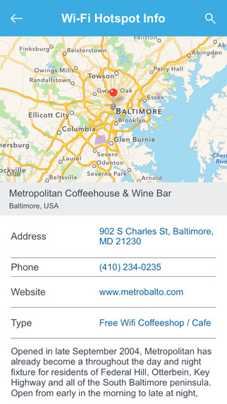 免費下載交通運輸APP|Baltimore Free Wi-Fi Hotspots app開箱文|APP開箱王