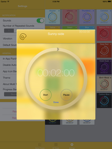 【免費生產應用App】Multi Timer HD Free - Visually manage tasks, chores, activities in everyday life-APP點子