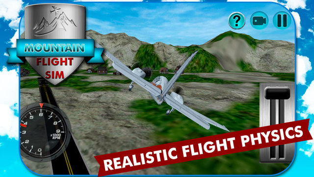 免費下載遊戲APP|Mountain Flight Simulator 3D app開箱文|APP開箱王
