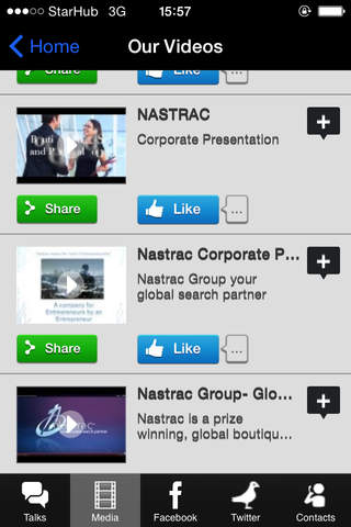 Nastrac Group screenshot 2