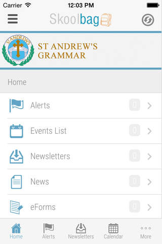 St Andrew's Grammar - Skoolbag screenshot 2