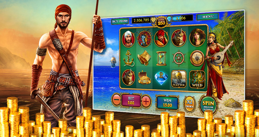 Seven Seas Vegas Casino Pokies - King of Pirates Slots Machine Online