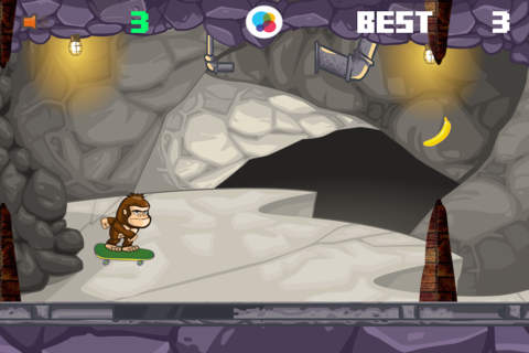 Crazy Ape Adventure - Cave Monkey Mine Escape screenshot 3