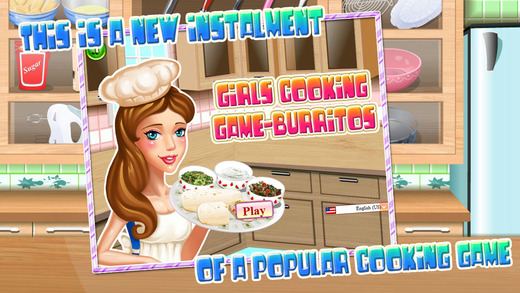 Girls cooking game-burritos