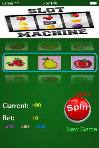 Fruit Slot Machine (Classic) screenshot 2