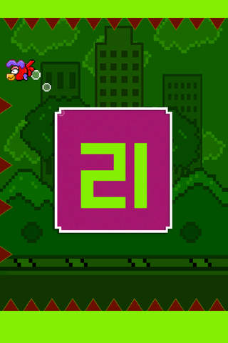 Tiny Hairy Bird - Play Free 8-bit Retro Pixel Superbird Games screenshot 4