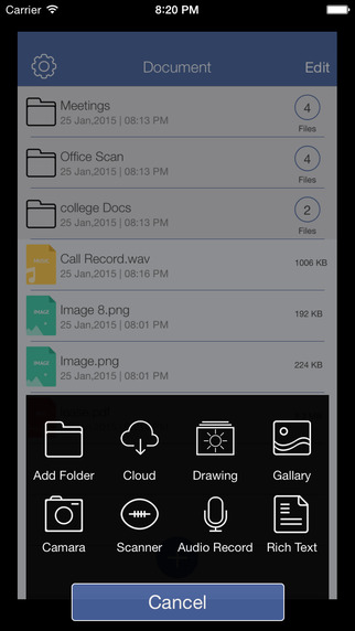 【免費商業App】File Mini : Professional File Manager and Pdf reader With Cloud sharing And Pdf Creator-APP點子