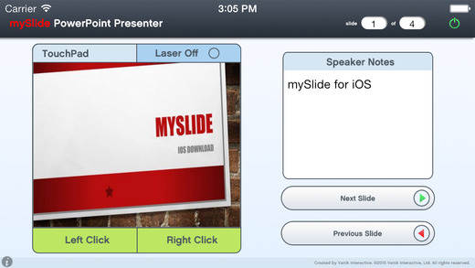 mySlide Powerpoint Presenter