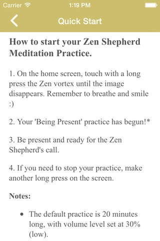 Zen Shepherd ∼ Meditation Guide screenshot 3