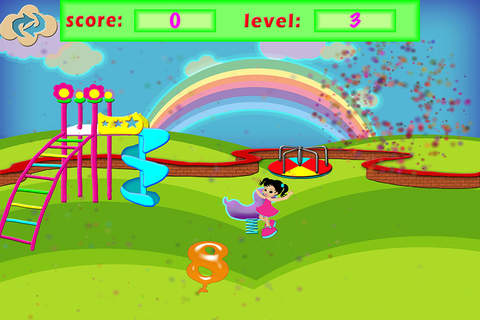 123 Counting Preschool Learning Experience Catch Numbers Game screenshot 3