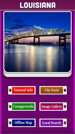 【免費旅遊App】Louisiana Campgrounds Offline Guide-APP點子
