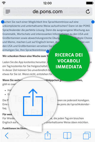 Wörterbuch Italienisch - Deutsch BASIS von PONS screenshot 3