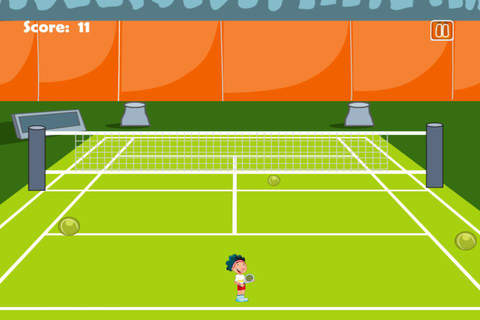 Virtual Tennis Open Nightmare - Sports Ball Dodging Game- Free screenshot 2