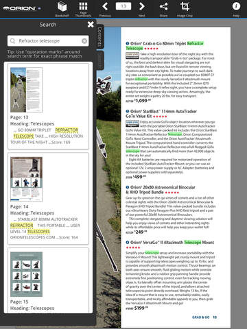 【免費書籍App】Orion Telescopes & Binoculars Catalogs-APP點子
