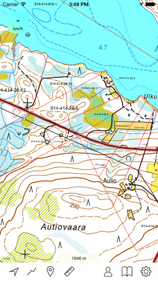 【免費交通運輸App】Topo maps - Finland-APP點子