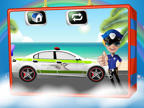 免費下載遊戲APP|Police Car Wash – Cleanup messy vehicle in this auto cleaning game app開箱文|APP開箱王