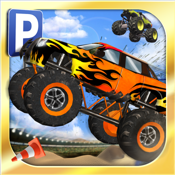 Monster Truck Parking Simulator - Real Car Driving Test Run Sim Racing Games LOGO-APP點子