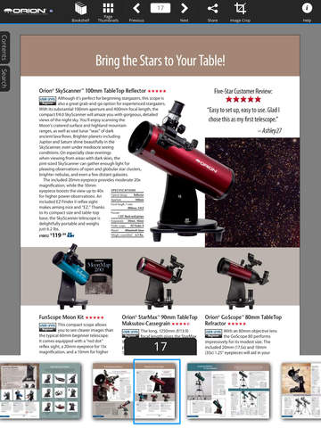 【免費書籍App】Orion Telescopes & Binoculars Catalogs-APP點子