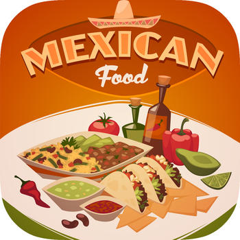 Mexican Food. Quick and Easy Cooking. Best cuisine traditional recipes & classic dishes. Cookbook LOGO-APP點子