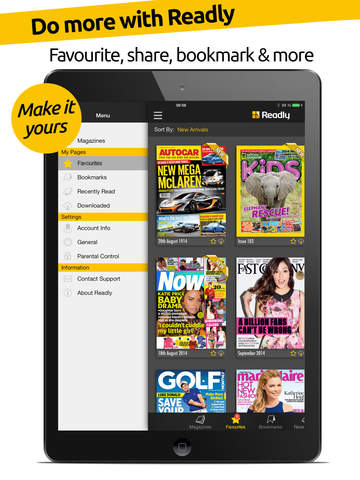 Readly – The Ultimate Magazine Newsstand w