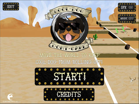 【免費遊戲App】Cool Dog Don't Care-APP點子