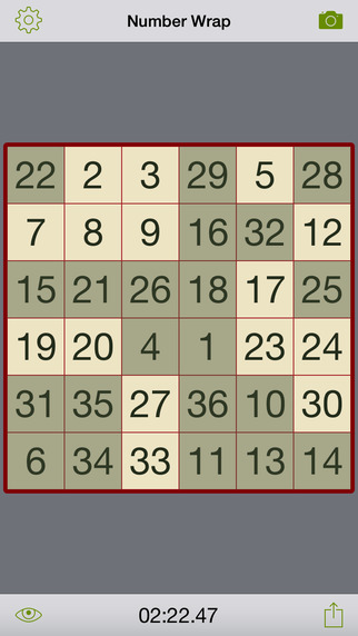 【免費遊戲App】Number Wrap-APP點子