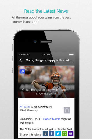 Cincinnati Football Alarm Pro screenshot 3