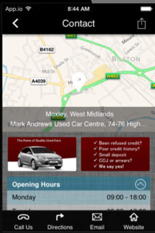 Mark Andrews Used Car Centre screenshot 2