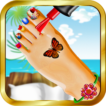 Foot Spa Free ! Fun Kids Games LOGO-APP點子