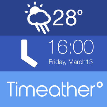 Timeather 5.5 inch - 4.7 inch for iOS 8 生活 App LOGO-APP開箱王